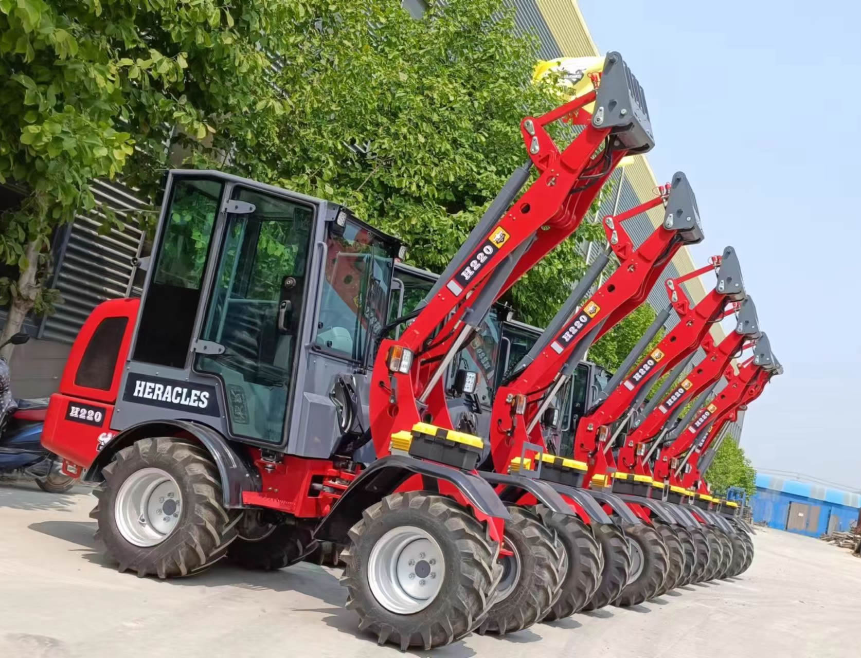 Heracles H220 Wheel Loader Heracles Wheel Loaders Official Site