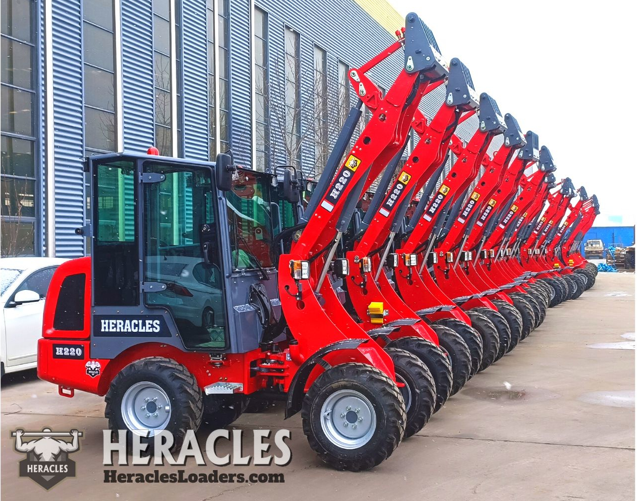 Heracles H220 Wheel Loader Heracles Wheel Loaders Official Site
